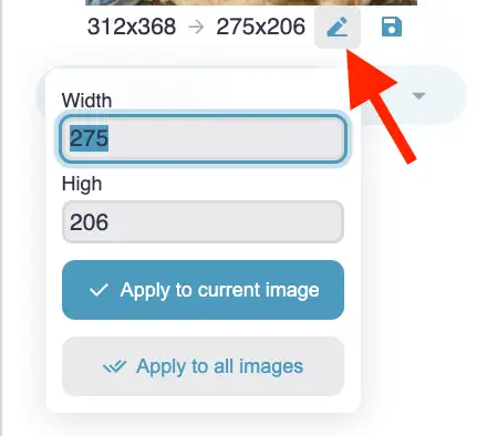 Set the width and height of the cropping boxImageTool.com Crop Image Tool
